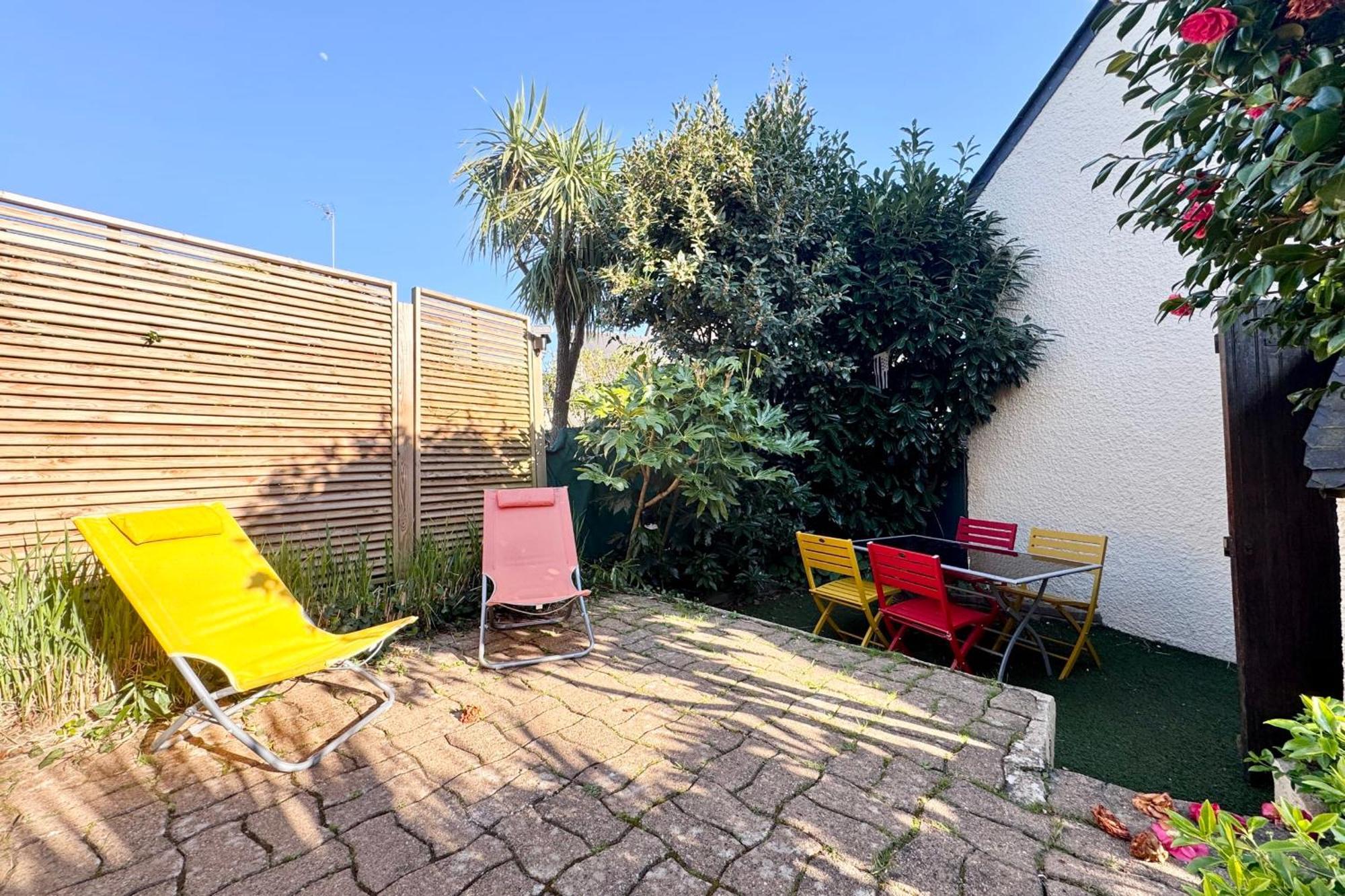 Maisonnette De Charme Bord De Mer Piscine Guidel Exterior foto